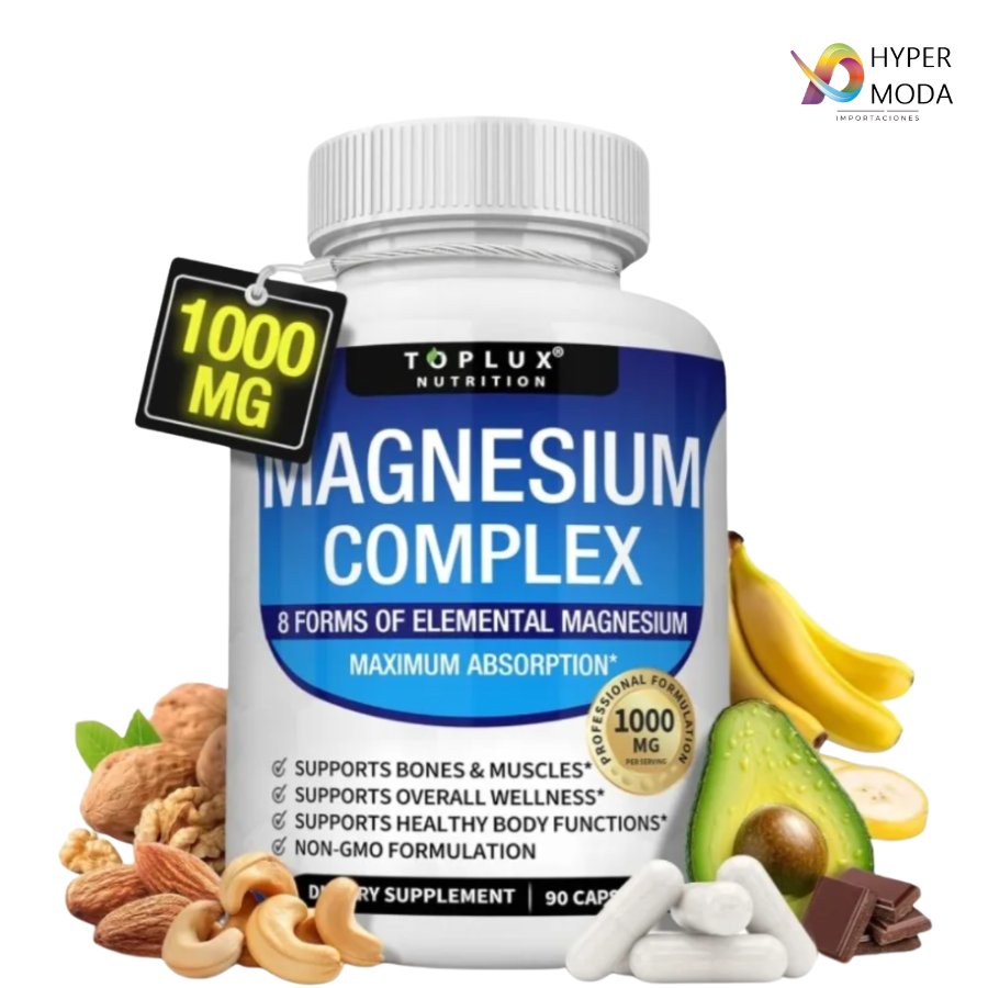 Suplemento Magnesio Complex Toplux 90 cp